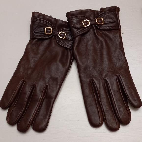 Etienne Aigner Accessories Vintage Etienne Aigner Leather Gloves